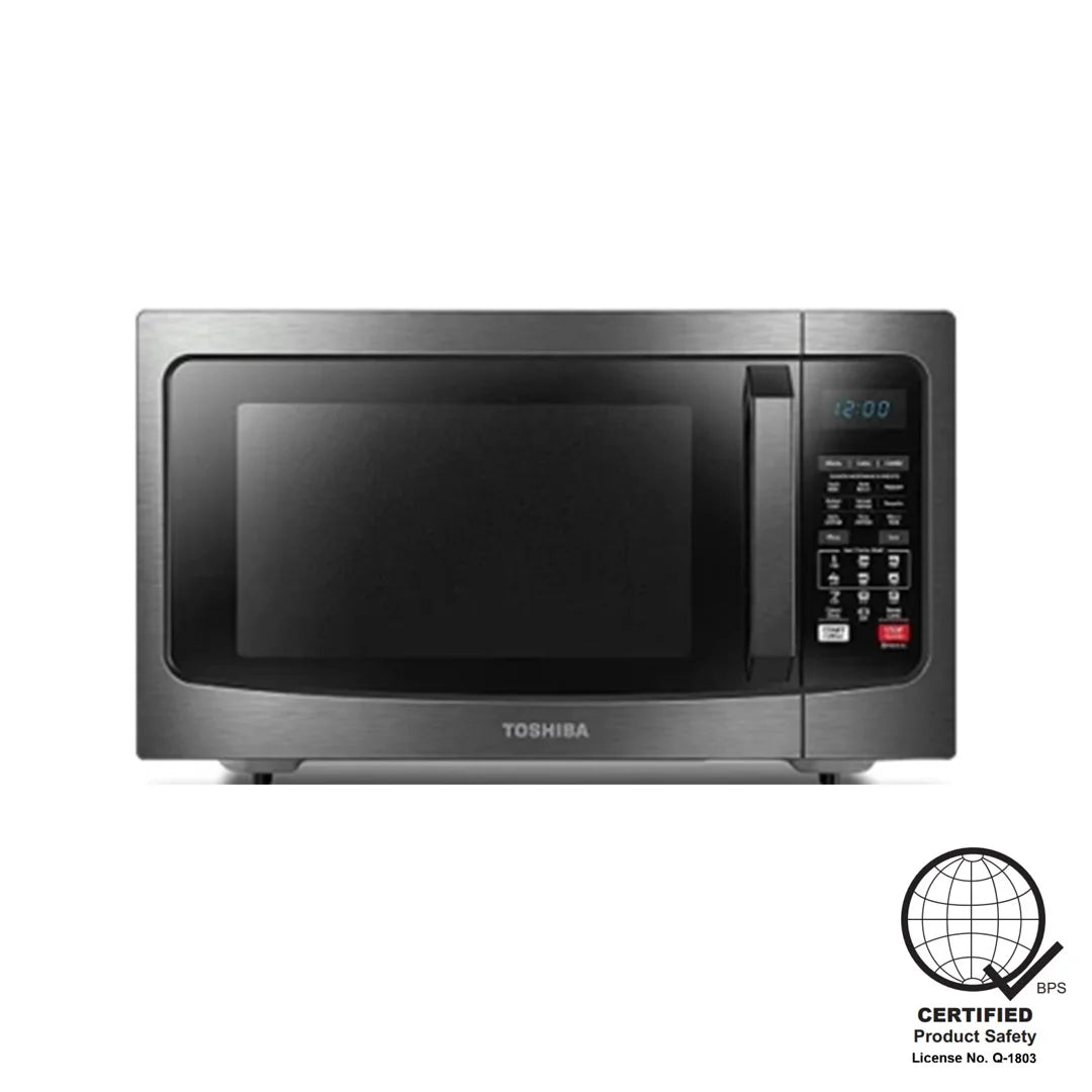 Toshiba 30L Digital Microwave with Grill Inox Steel