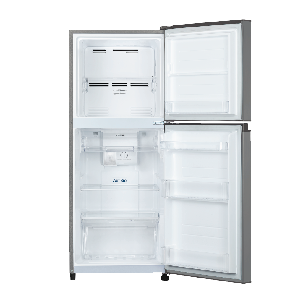 Toshiba 7 Cu Ft 2-Door Inverter Dark Silver Refrigerator