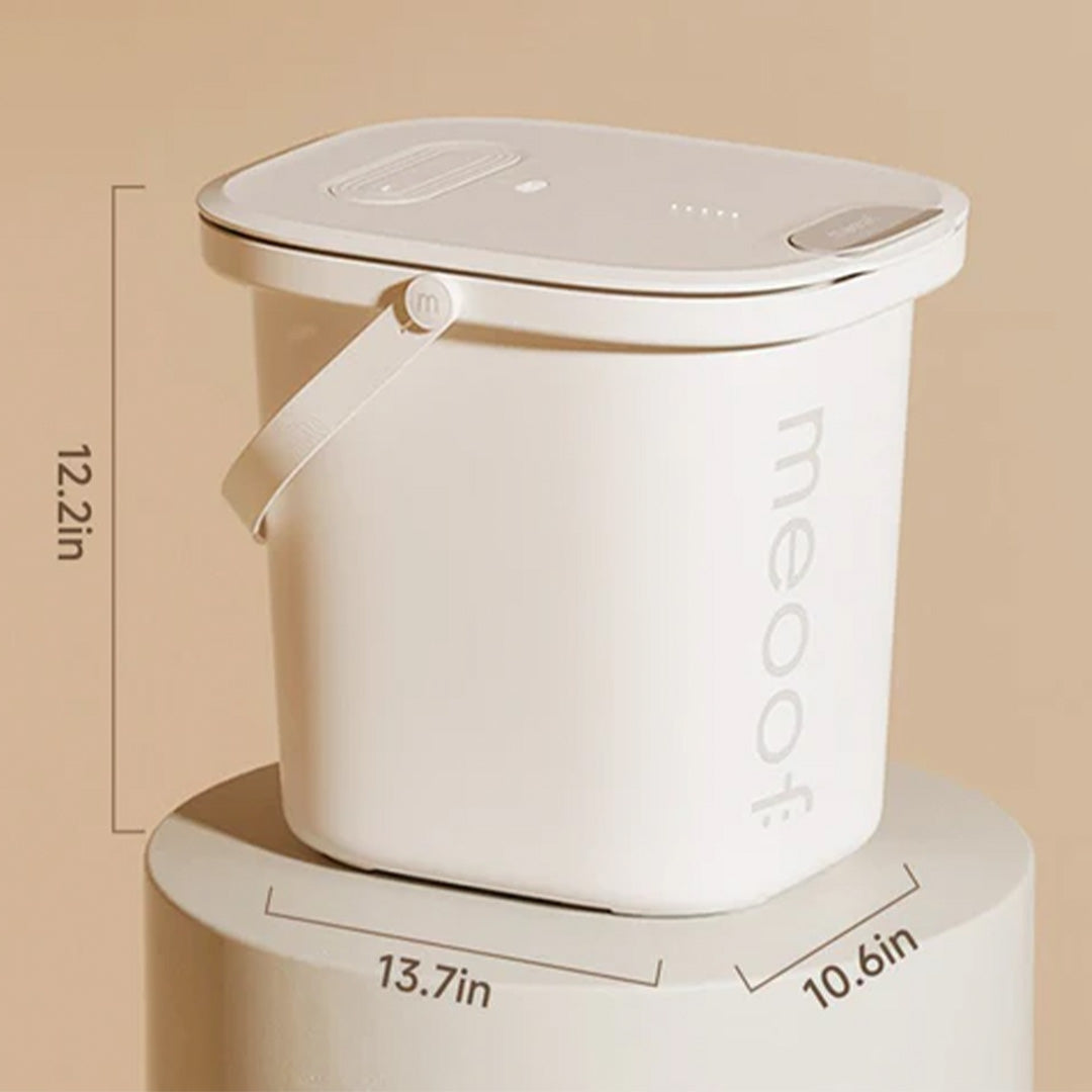 Meoof 13 L Smart Vacuum Pet Food Storage Container Airtight Food Storage Bin with Scoop