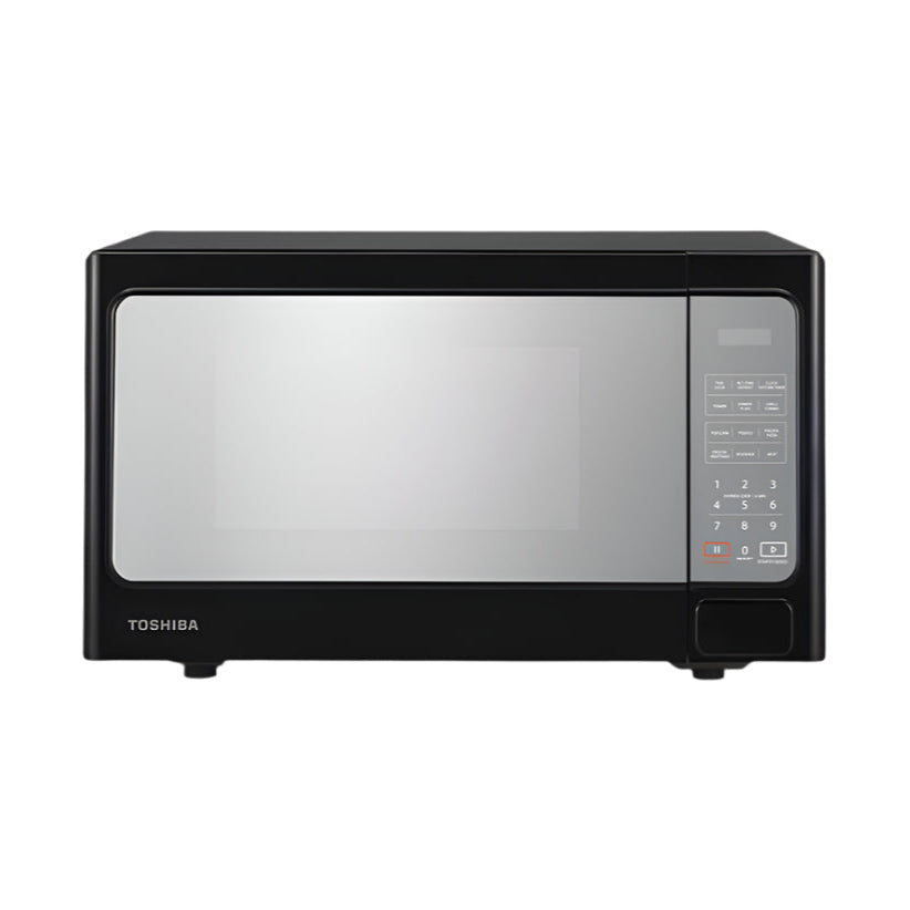 toshiba-25l-digital-microwave oven-with-grill-function-front-view