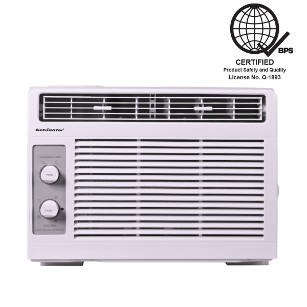 Kelvinator 0.6 HP Basic Non-Inverter Window Type Air Conditioner