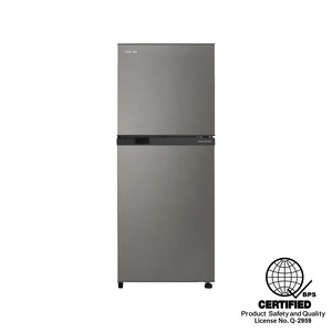 Toshiba 7 Cu Ft 2-Door Inverter Dark Silver Refrigerator