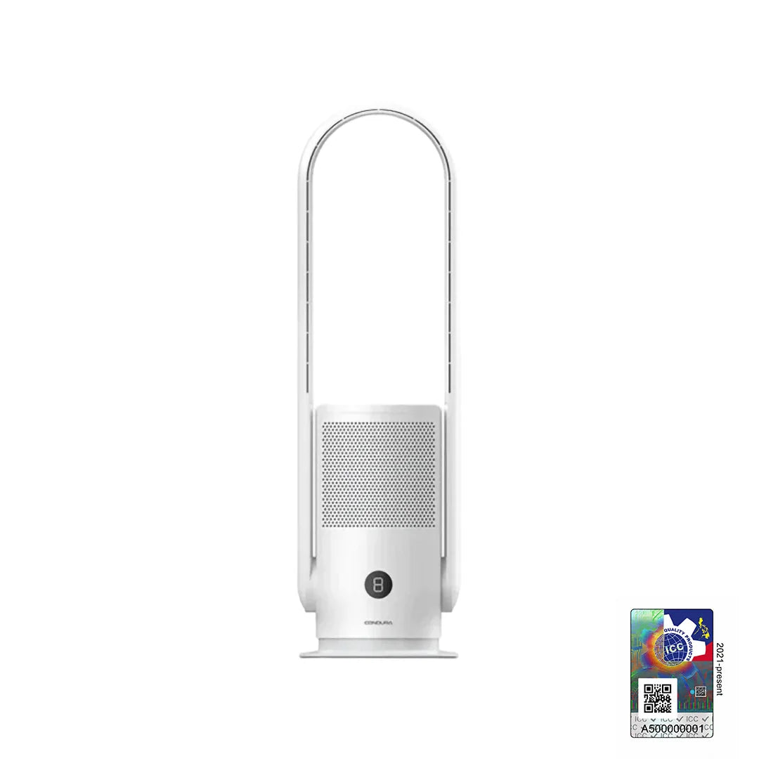Condura 2-in-1 Bladeless Fan with Air Purifier
