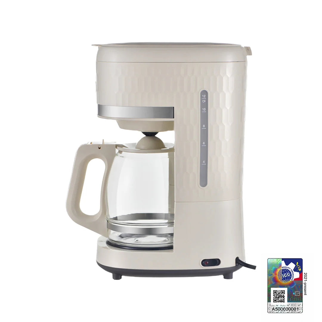 Midea 12 Cups Coffee Maker (Apricot)