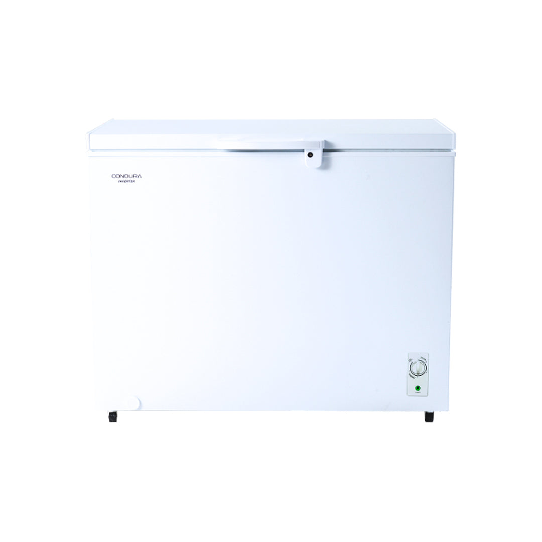 Condura Chest Freezer Inverter Refrigerator, White