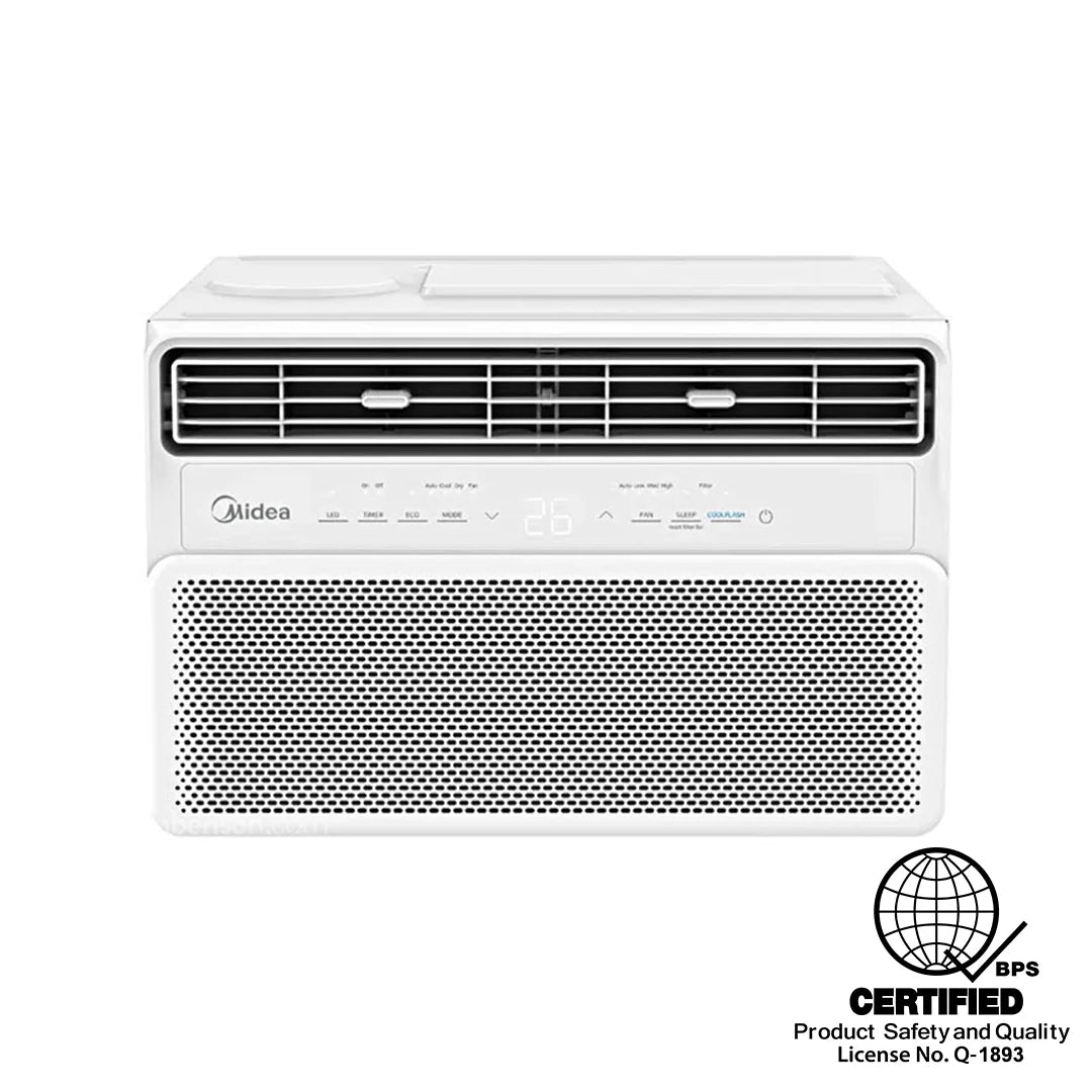 Midea Qube Compact Window-Type Inverter Air Conditioner