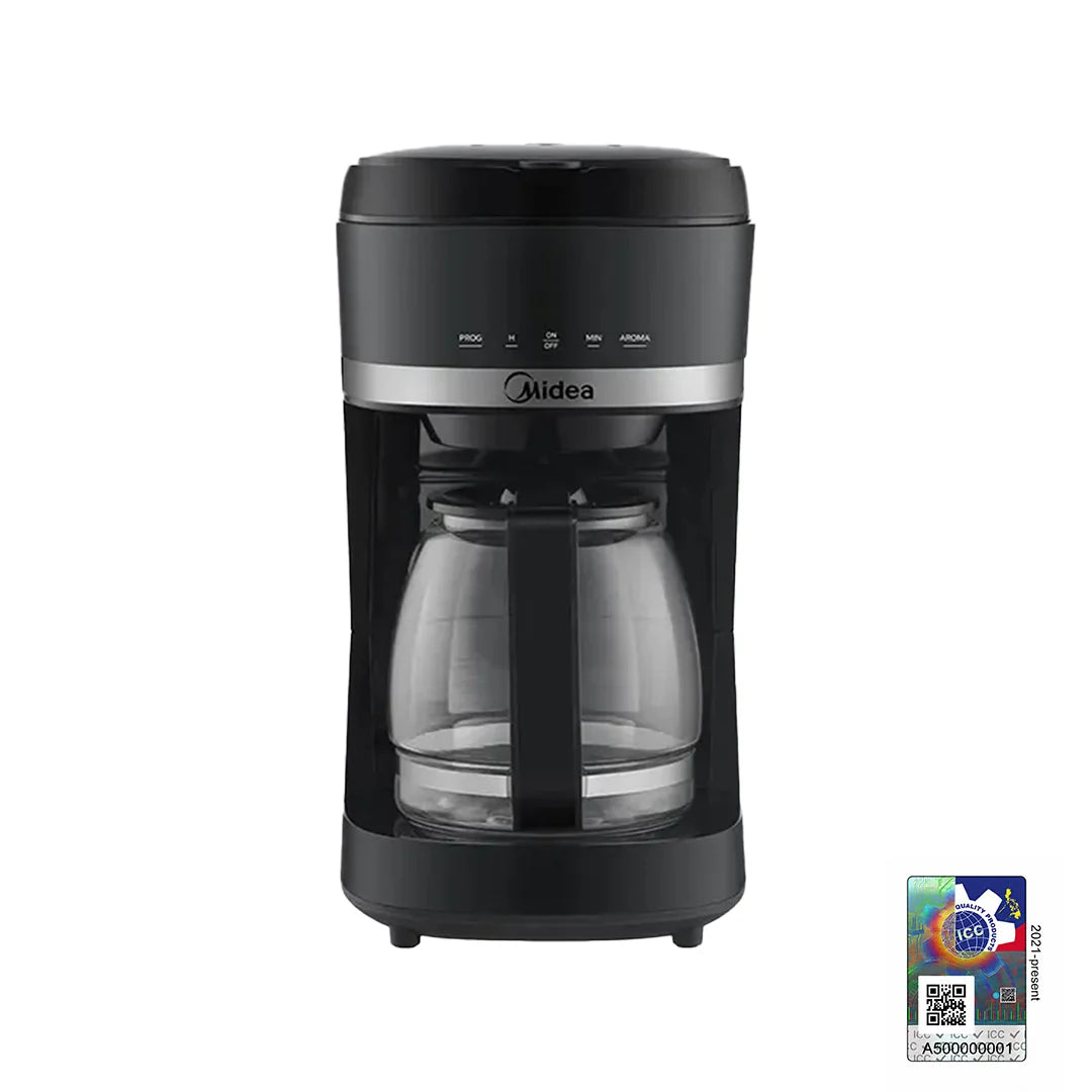 Midea 12 Cups Coffee Maker (Black)