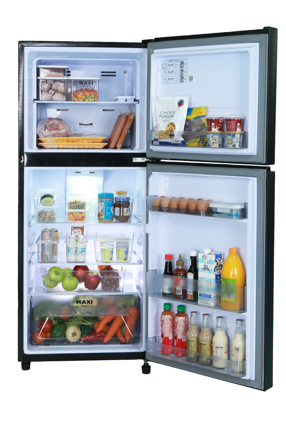 DURACORE Two-Door Top Freezer No Frost Inverter Refrigerator