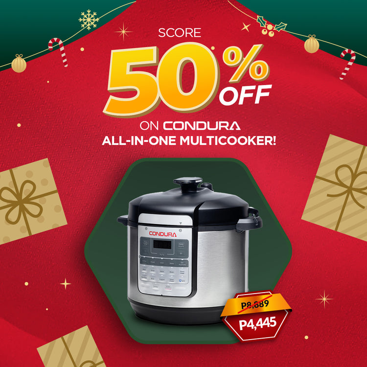 Condura 6.5L All in One Multi-cooker with 15 Cooking Function