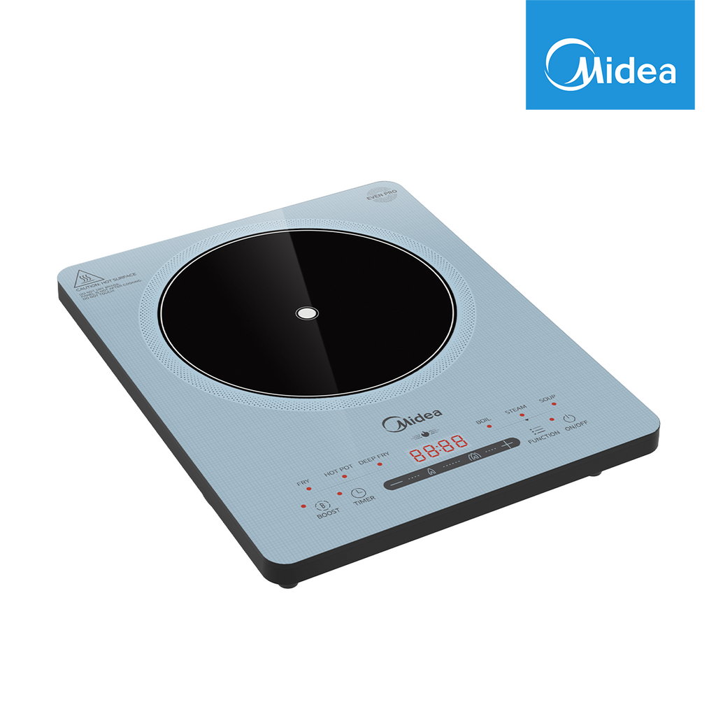 Midea 2200W Digital Induction Cooker (Ice Salt Blue) l ConcepStore.ph