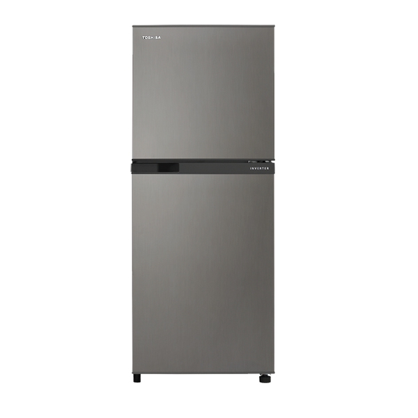Toshiba 7 Cu Ft 2-Door Inverter Dark Silver Refrigerator