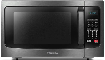 Toshiba 30L Digital Microwave with Grill Inox Steel