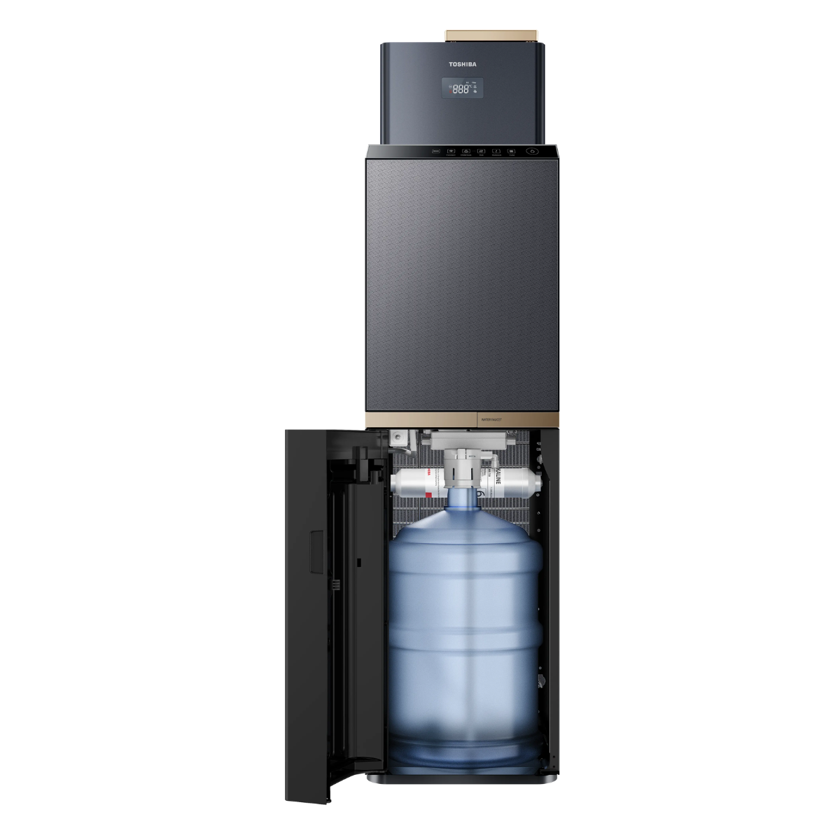 Toshiba Bottom Load Water Dispenser with Alkaline Filter and Sensor