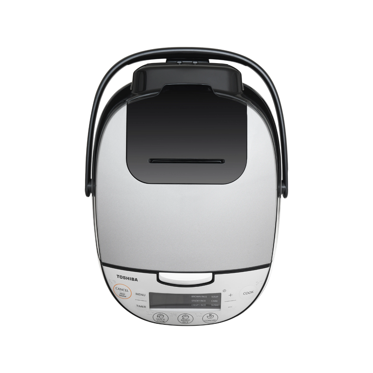 Toshiba 1.8 L Digital Rice Cooker with Upper Heating Silver
