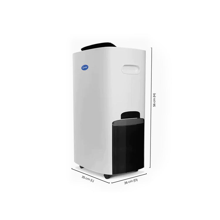 carrier-dehumidifier-30-liter-left-side-with-dimensions-view-concepstore