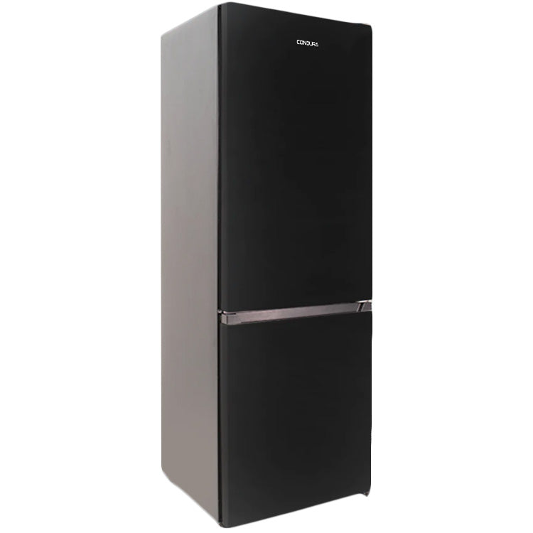 condura-no-frost-bottom-freezer-inverter-refrigerator-matte-black-closed-door-right-side-view-concepstore