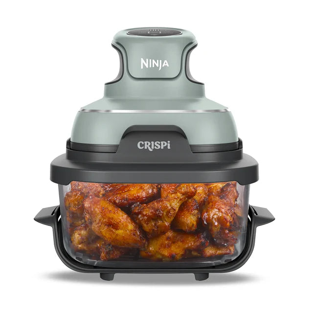 Ninja Crispi® 4-in-1 Portable Glass Air Fryer (Curated Bundle)