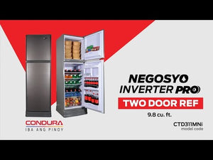  condura-9.8-cubic-feet-inverter-pro-2-door-ref-full-youtube-demo-video-concepstore