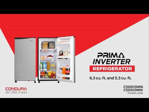 Condura Prima Inverter Refrigerator - Single Door