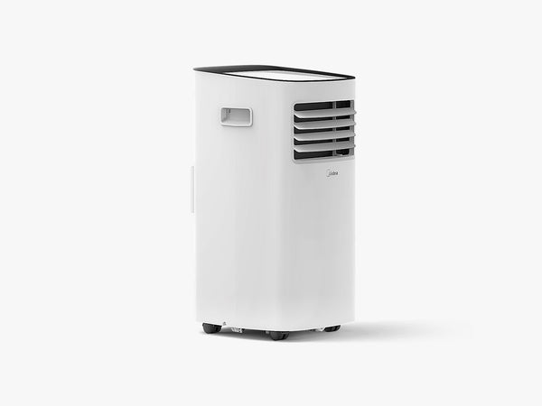 midea portable air conditioner with omni directional wheels