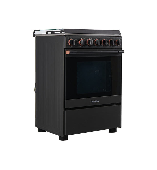 Toshiba Gray Gas Range | 60cm