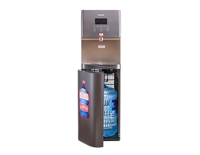 toshiba-bottom-loading-water-dispenser-with-uv-sterilization-technology-front-open-water-gallon-view-concepstore